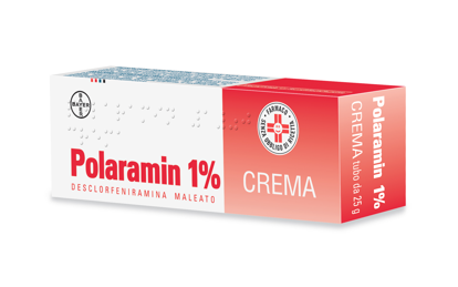 Immagine di Polaramin 1% Crema Dermatiti Desclorfeniramina Maleato 25 g
