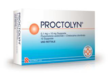 Immagine di PROCTOLYN 10 SUPPOSTE 0,1MG + 10MG