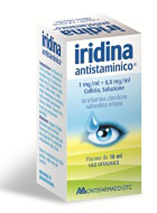 Immagine di Iridina antistaminico 1mg/ml + 0,8 mg/ml collirio, soluzione