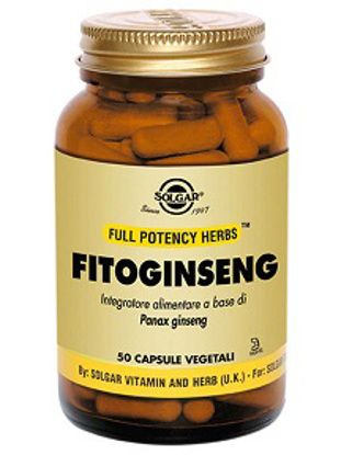 Immagine di Fitoginseng integratore alimentare - 50 capsule vegetali