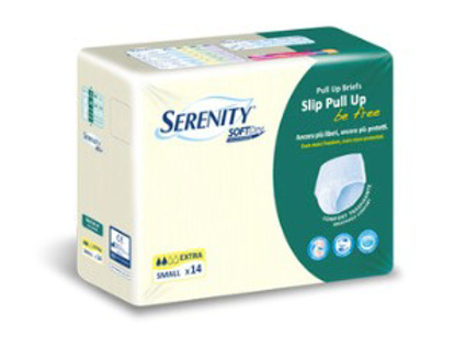 Immagine di PANNOLONE A MUTANDINA SERENITY PULL UP BE FREE SD EXTRA LARGE 14 PEZZI