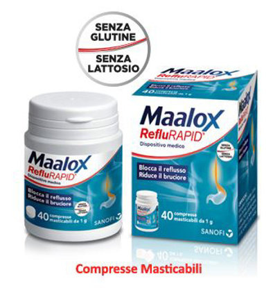 Immagine di MAALOX REFLURAPID 40 COMPRESSE MASTICABILI