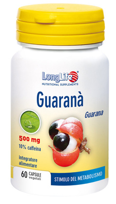 Immagine di Longlife Guaranà integratore alimentare - 60 capsule vegetali