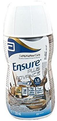 Immagine di ENSURE PLUS ADVANCE CAFFE' 4 BOTTIGLIE DA 220 ML