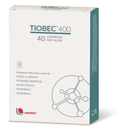 Immagine di TIOBEC 400 40 COMPRESSE FAST-SLOW