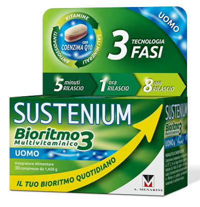 Immagine di Sustenium Bioritmo3 uomo adulto - 30 compresse