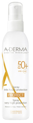Immagine di A-Derma Protect Spray Solare Corpo SPF 50+ protezione molto alta - 200 ml