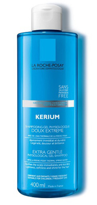 Immagine di La Roche-Posay Kerium Doux Shampoo gel per capelli sensibili - 400Ml