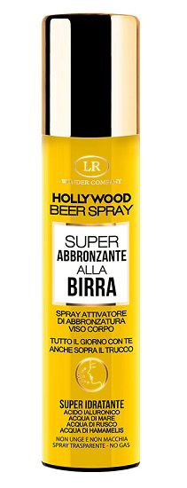 Immagine di Hollywood Beer Spray Superabbronzante alla Birra Viso e Corpo 75ml