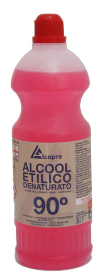 Alcool Etilico Denaturato 90° 500ml - Farmacia Loreto
