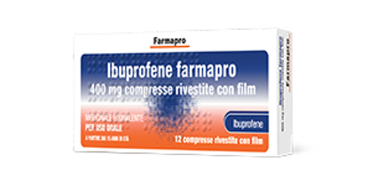 Immagine di IBUPROFENE FARMAPRO 400 MG COMPRESSE RIVESTITE CON FILM