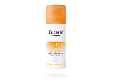 Immagine di Eucerin Sun Oil Control Gel-Crema Tocco Secco FP 50+ Protezione Viso Pelle Grassa 50 ml