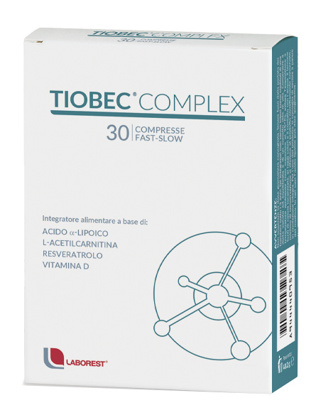 Immagine di TIOBEC COMPLEX 30 COMPRESSE FAST SLOW