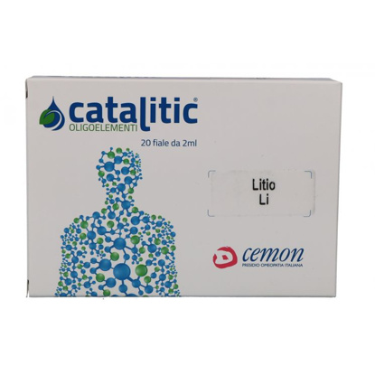 Immagine di Cemon catalitic oligoelementi soluzione Litio Li - 20 fiale da 2ml