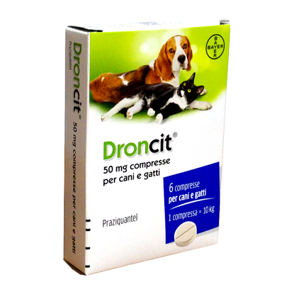 Immagine di DRONCIT 6 compresse da 50 mg per cani  e gatti