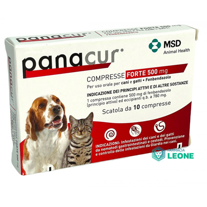 Immagine di PANACUR FORTE 10 cpr da 500 mg