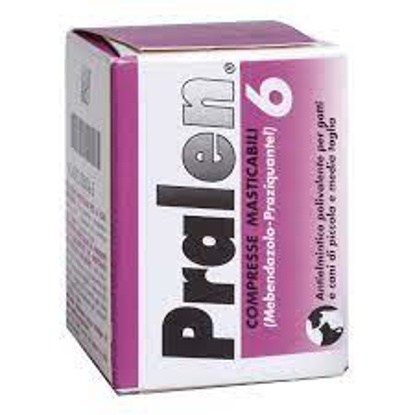 Immagine di PRALEN 6 cpr masticabili da 240 mg per gatti/cani taglia piccola e media