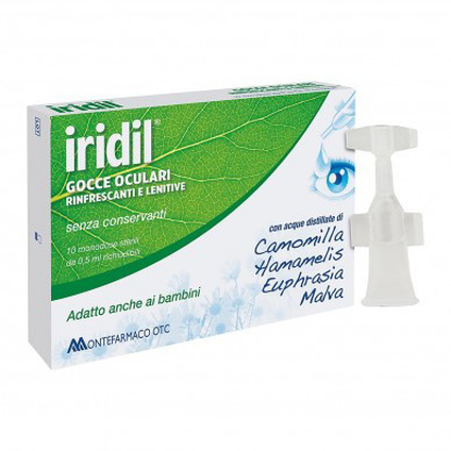 Immagine di Iridil ampolle gocce oculari monodose richiudibili - 10 ampolle 0,5 Ml