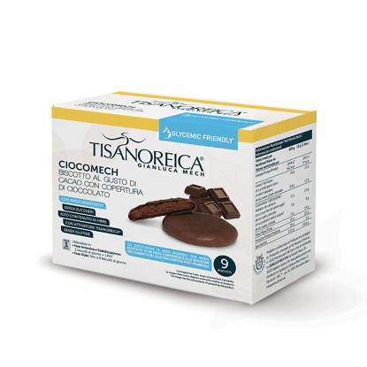 Immagine di Tisanoreica Ciocomech Glycemic Friendly Biscotto Cacao 9x13g