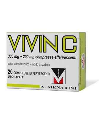 Immagine di VIVIN C 330 MG + 200 MG COMPRESSE EFFERVESCENTI