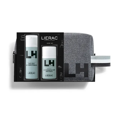 Immagine di Lierac Cofanetto Uomo Homme Anti-età Globale 50ml + Deodorante Anti-traspirante 50ml + Trousse in Tessuto